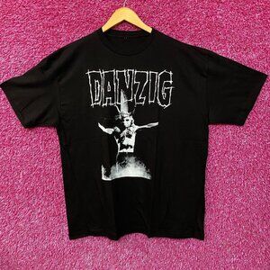 Danzig Skullman on Cross Heavy Metal Band T-shirt XL
